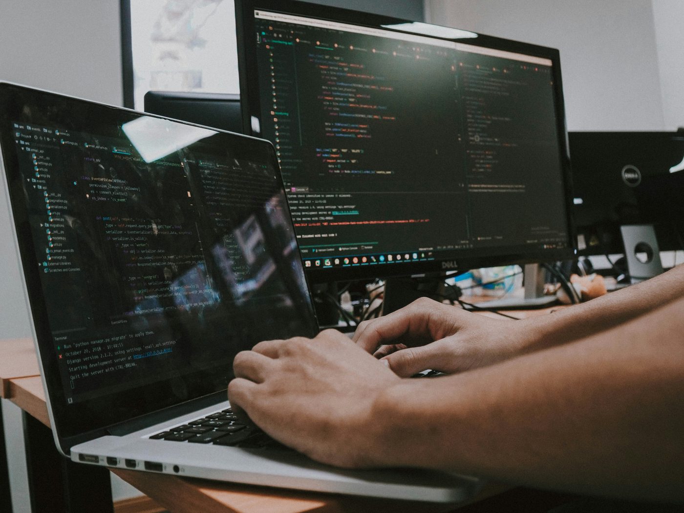 Screens of readable code and data in an open office: everything a provider or an insider can see today
